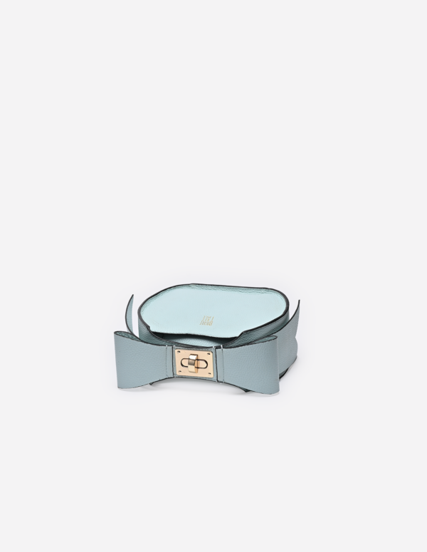 Bow Bag Blues - Powder Blue
