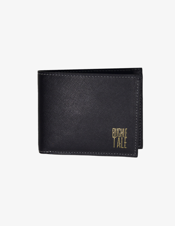 Sneaky Wallet Neutrals - Black Saffiano