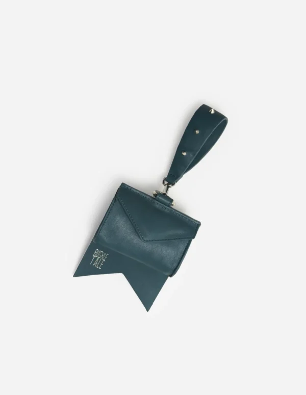 Bow Bag Mini Silver Hardware - Emerald