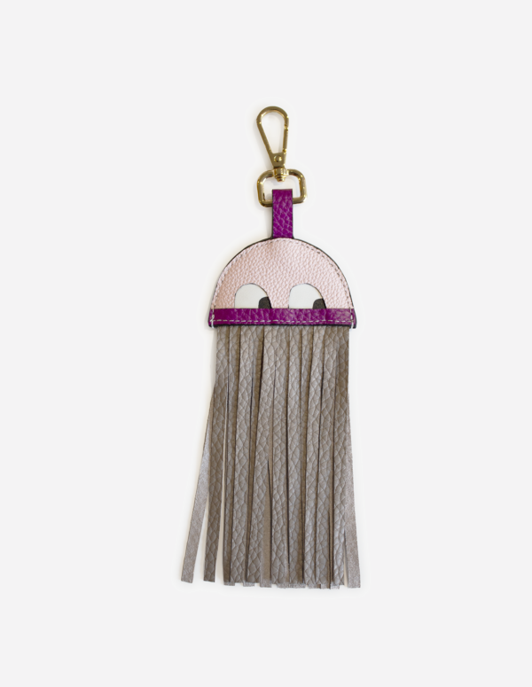 Jelly Bag Charm - Pink