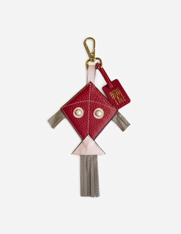 Kite Bag Charm - Red