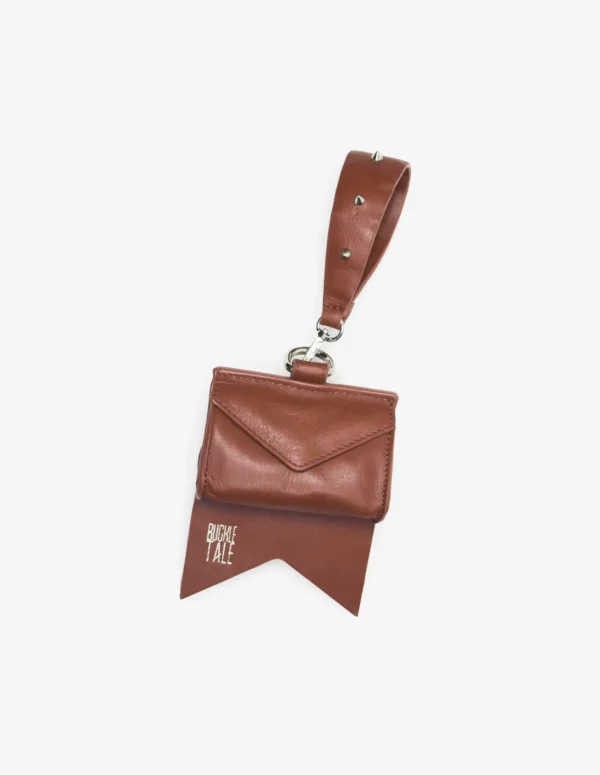 Bow Bag Mini Silver Hardware - Rust