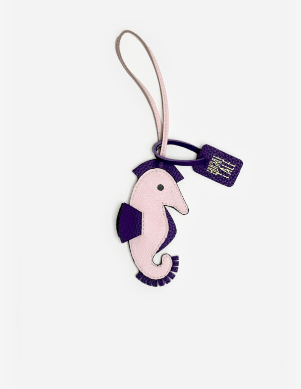 Seahorse Bag Charm - Pink