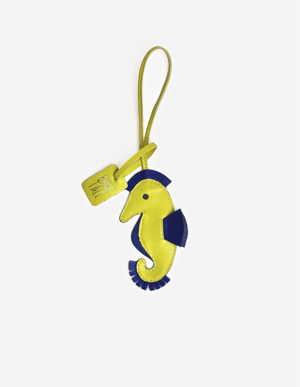 Seahorse Bag Charm - Yellow